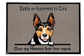 Dørmatte Rat Terrier 1 