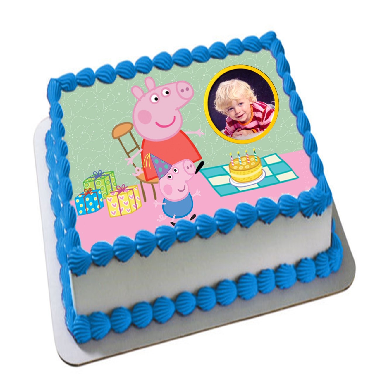 Peppa Gris 4 år m/ eget bilde