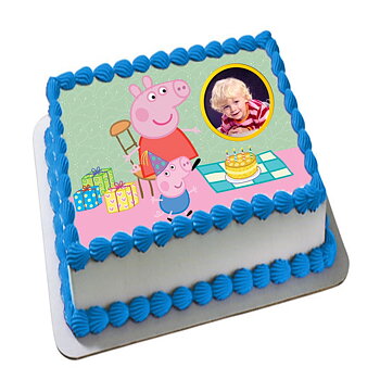 Peppa Gris 4 år m/ eget bilde