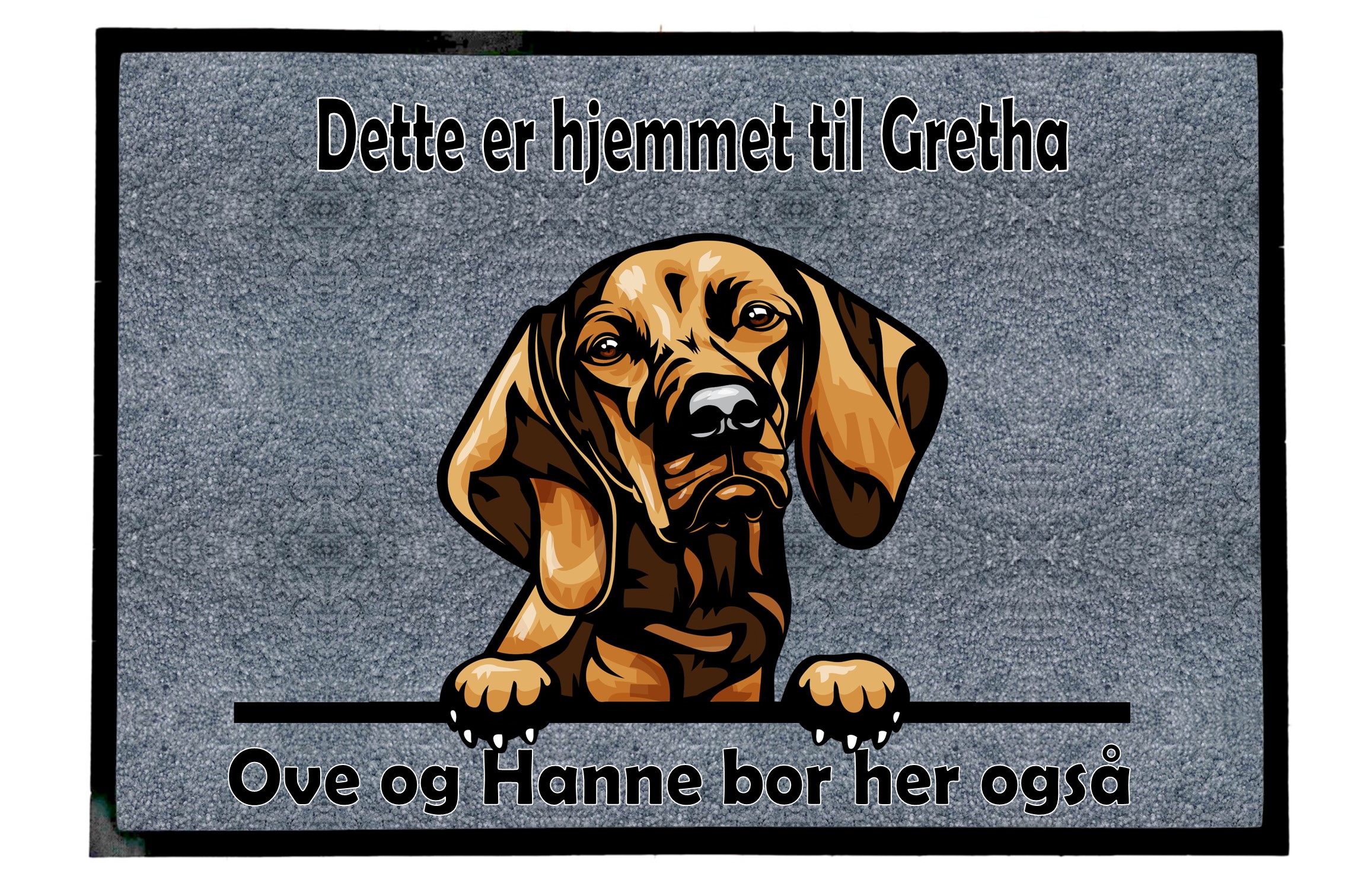 Dørmatte Vizsla 1