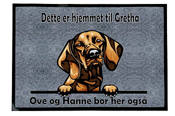 Dørmatte Vizsla 1
