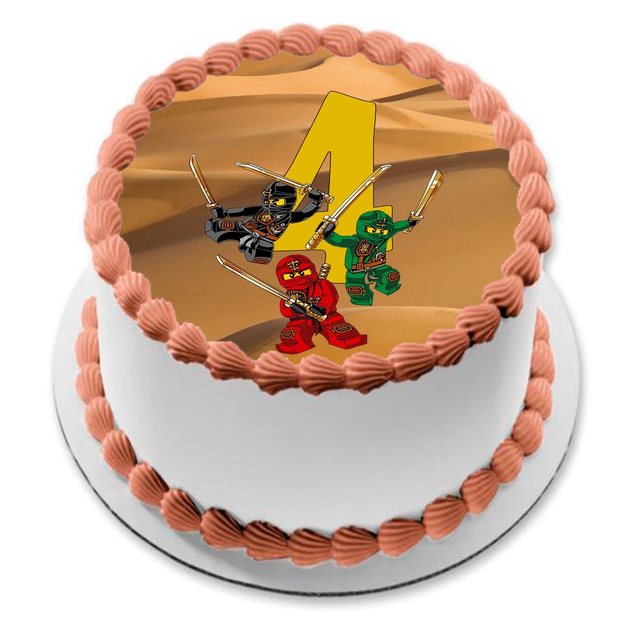 Ninjago  Brun 4  år  