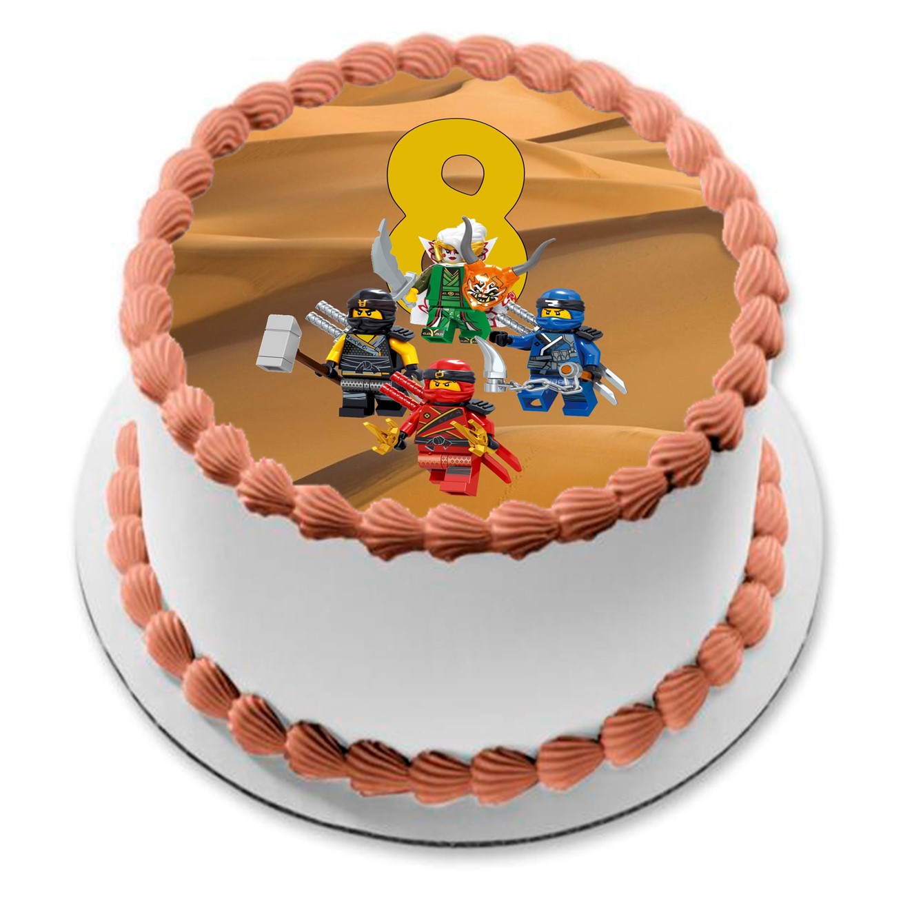 Ninjago  Brun 8  år  