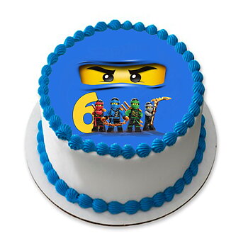 Ninjago  Blå 6  år  