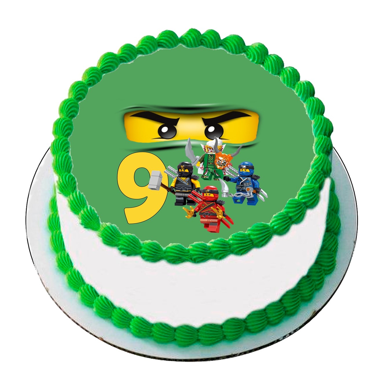 Ninjago  Grønn 9  år  