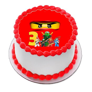 Ninjago  Rød 3  år  