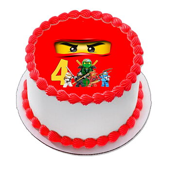 Ninjago  Rød 4  år  