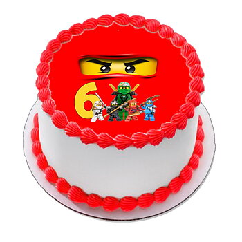 Ninjago  Rød 6  år  