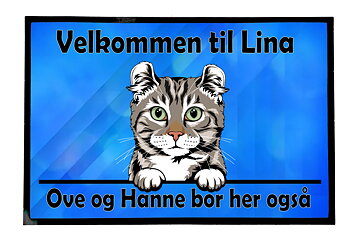  Dørmatte Katt 3
