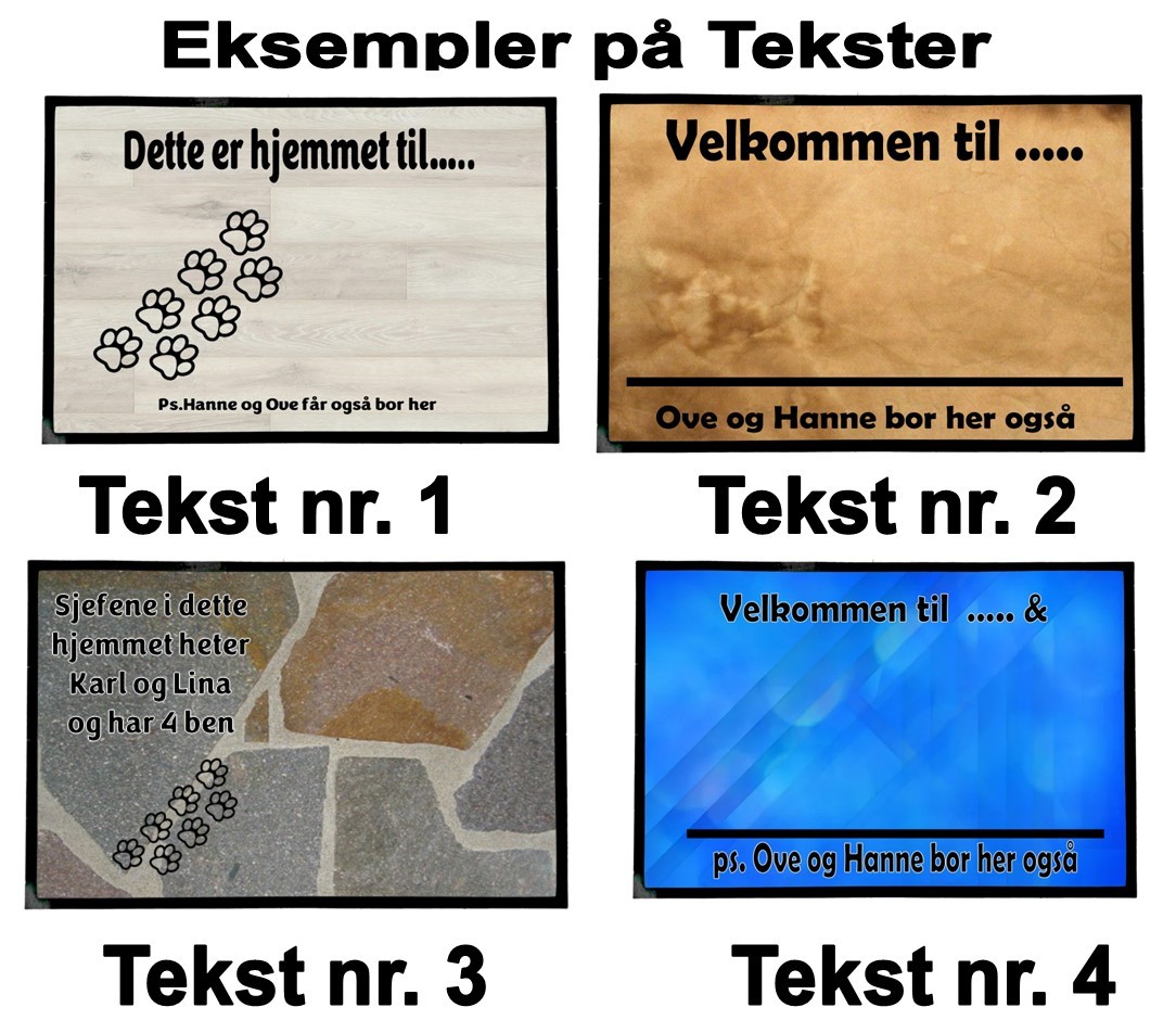  Dørmatte 2 dyr kroatiske gjeterhunder - 3