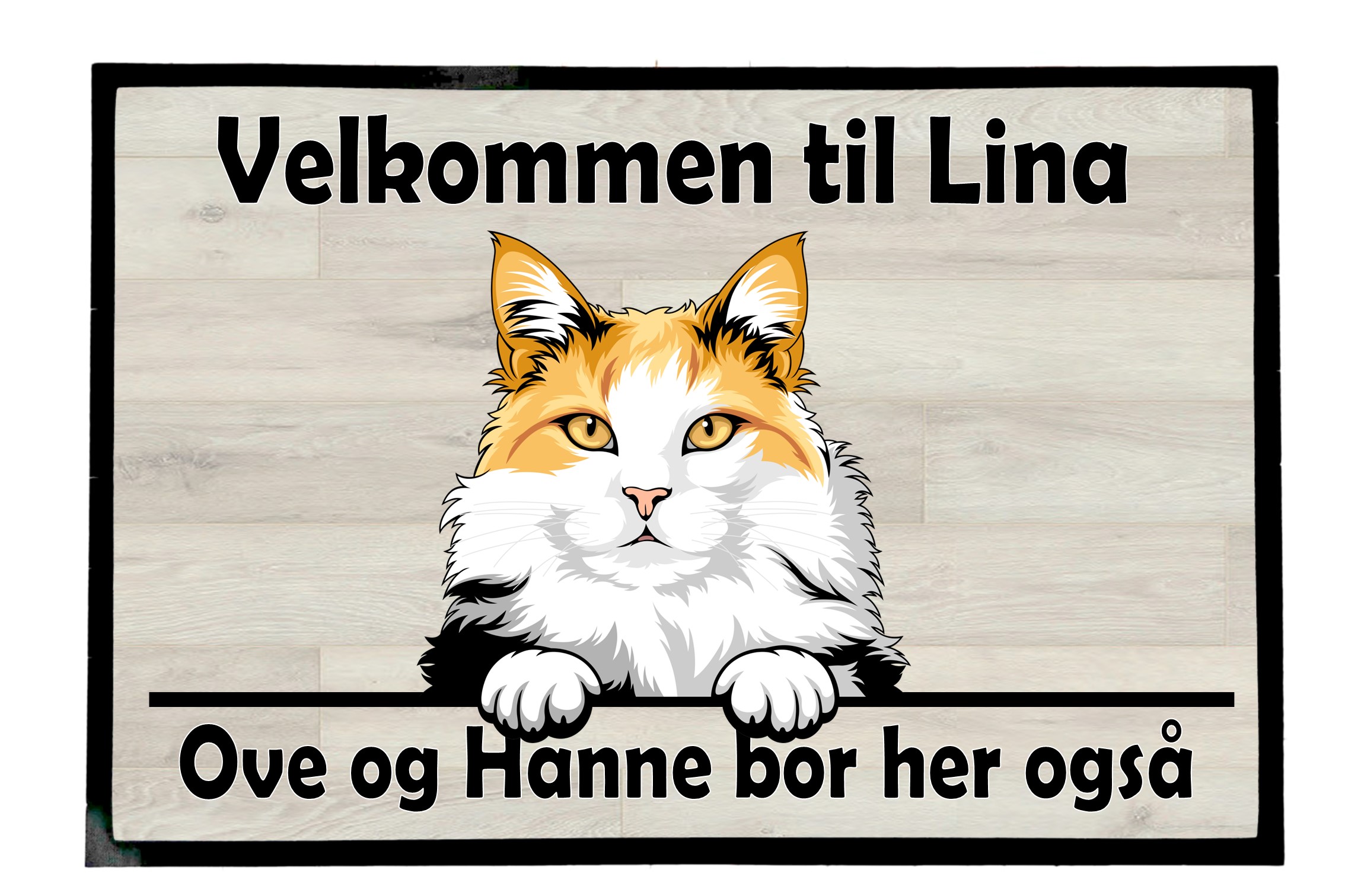  Dørmatte Katt 6