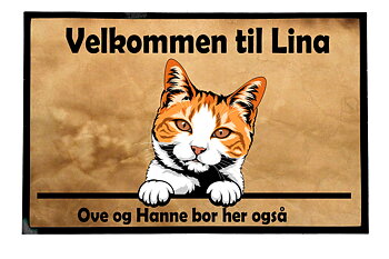  Dørmatte Katt 13