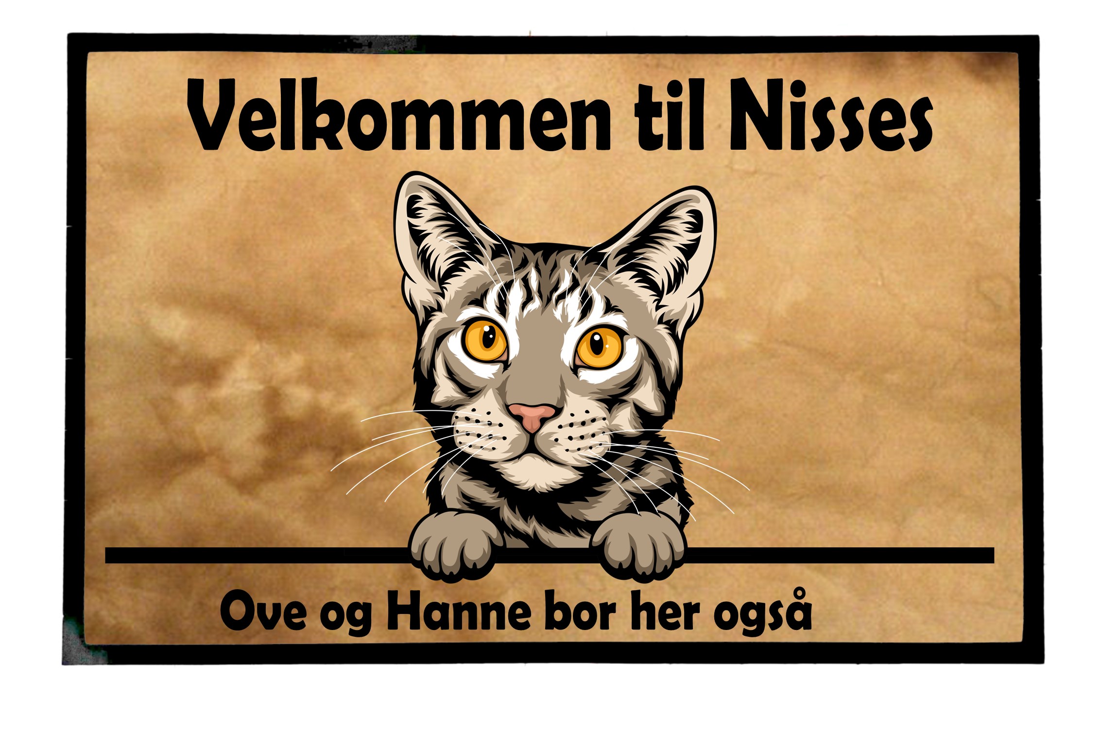  Dørmatte Katt 15