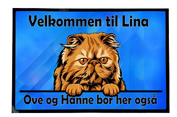 Dørmatte Katt 16