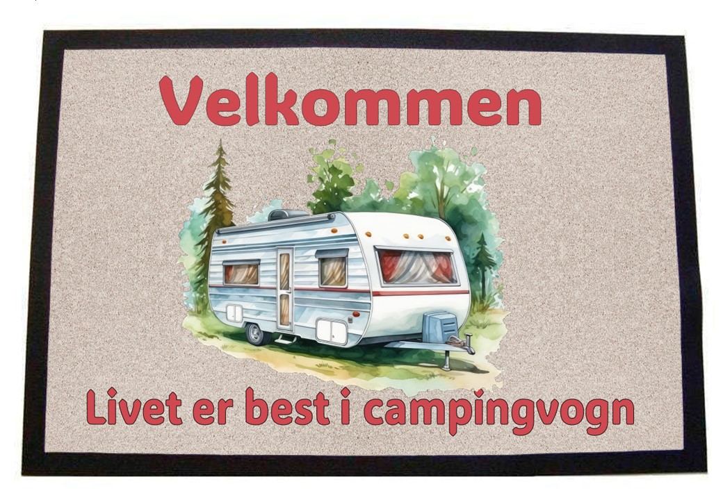 Dørmatte Campingvogn  1