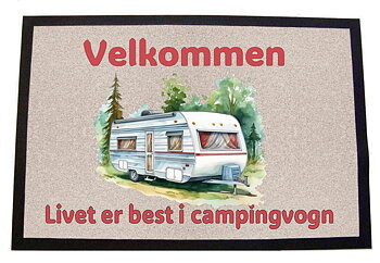 Dørmatte Campingvogn  1
