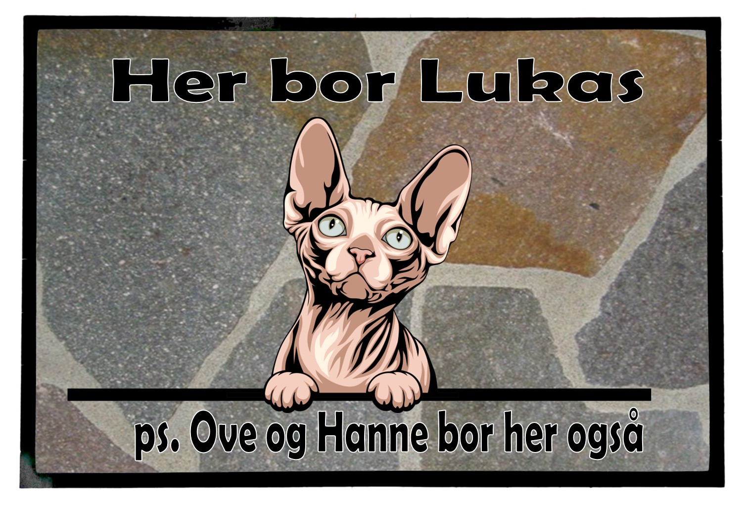  Dørmatte Katt 23