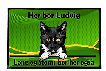  Dørmatte Katt 25