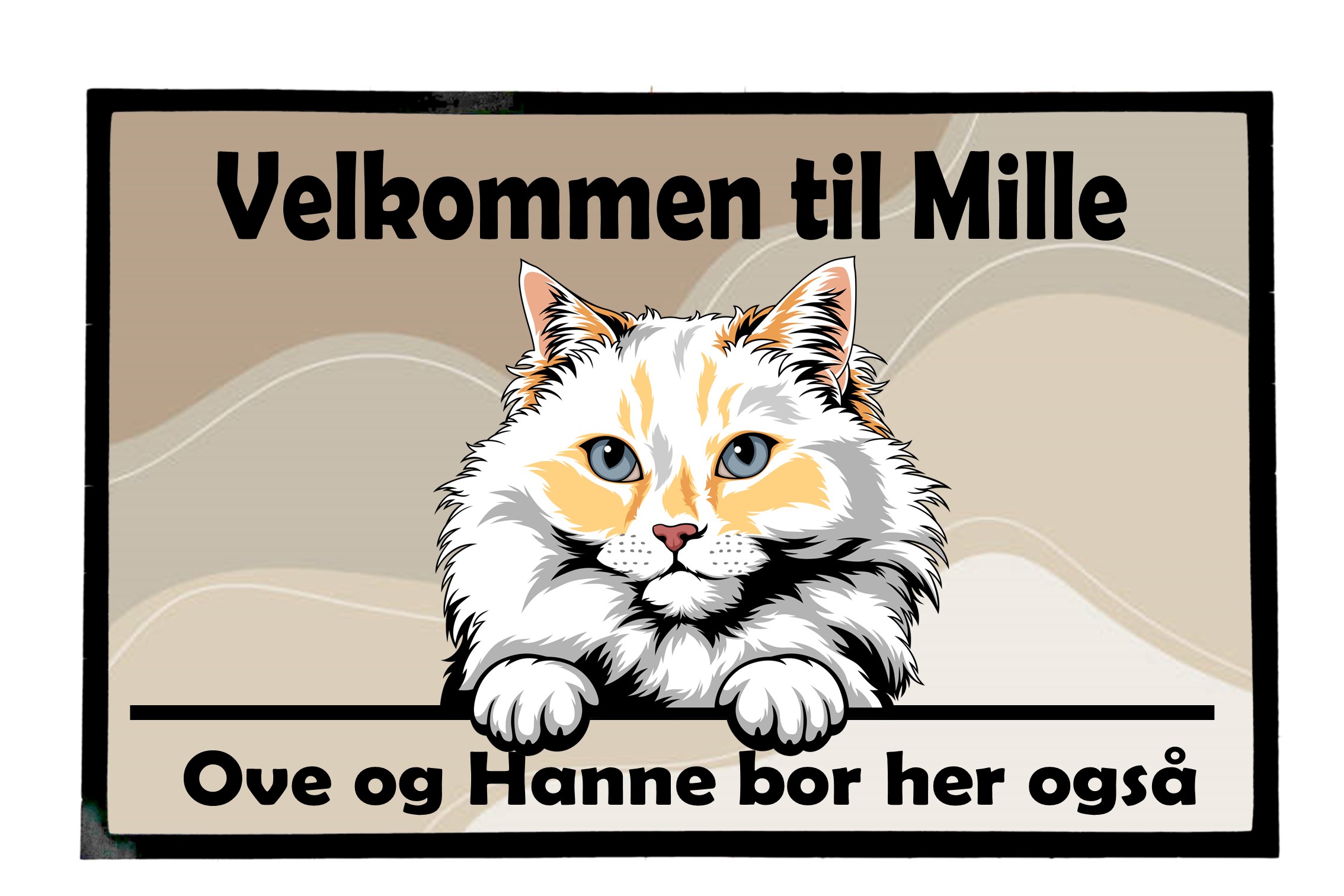  Dørmatte Katt 41