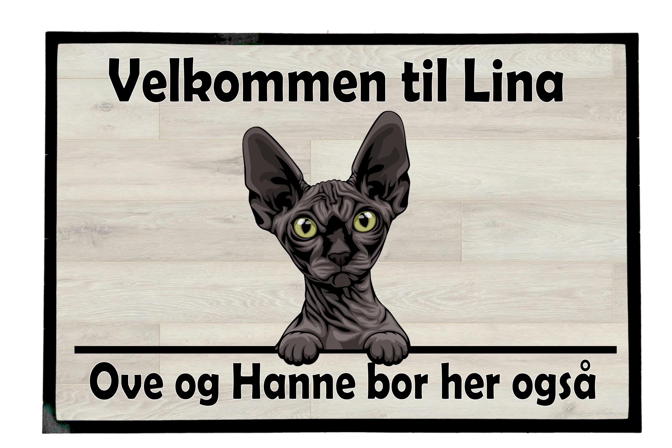  Dørmatte Katt 46