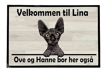  Dørmatte Katt 46