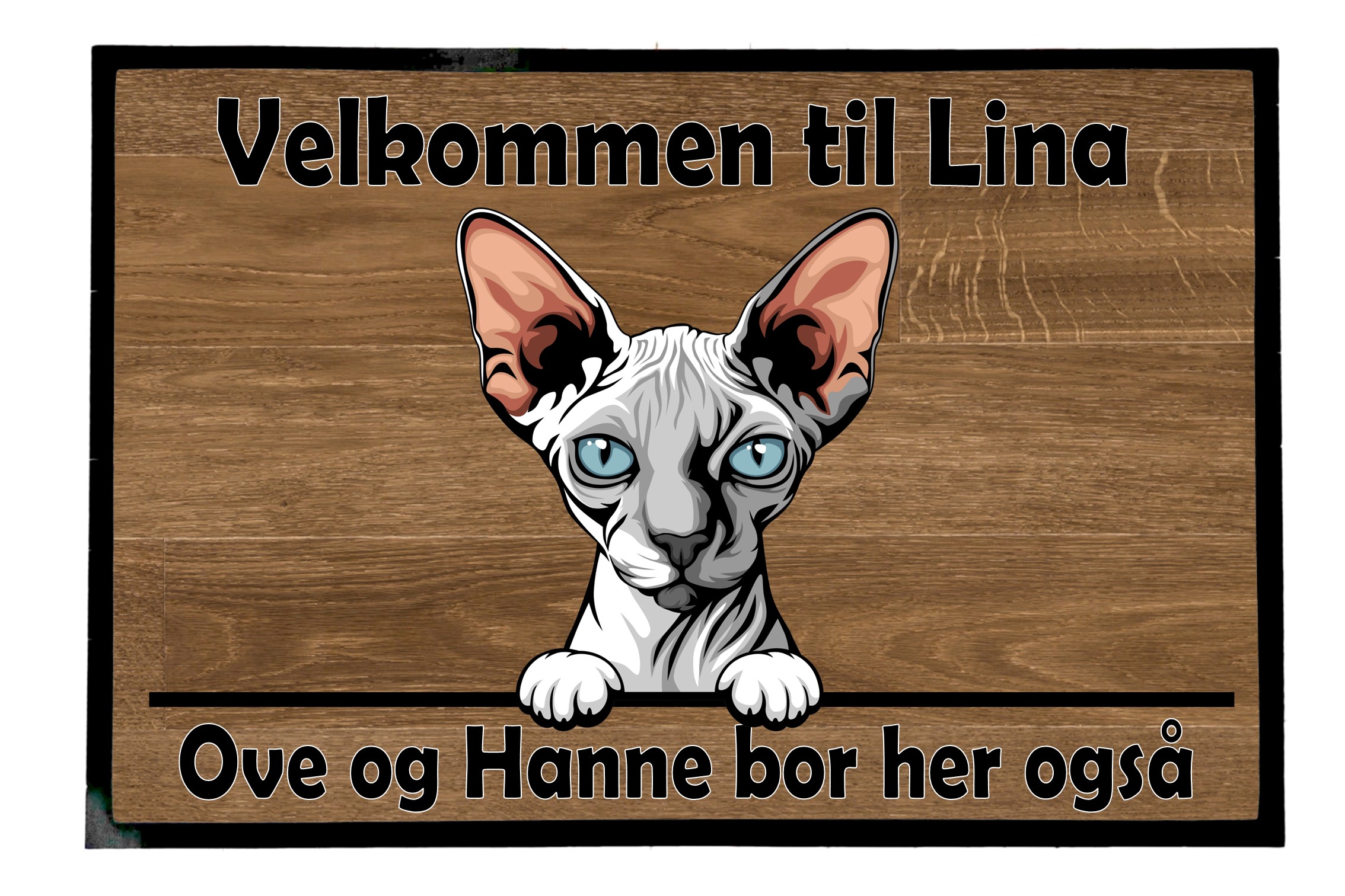  Dørmatte Katt 48