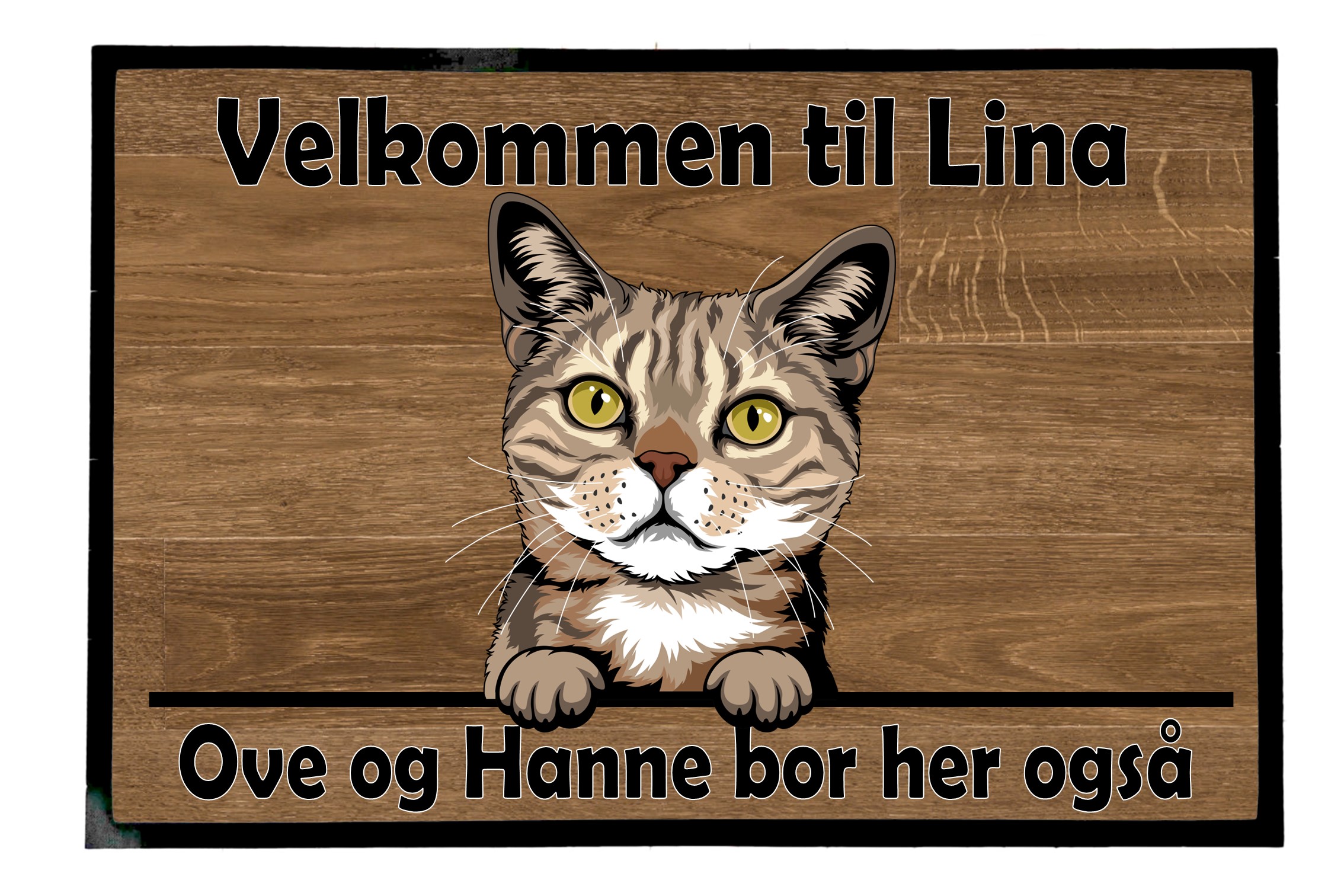  Dørmatte Katt 49