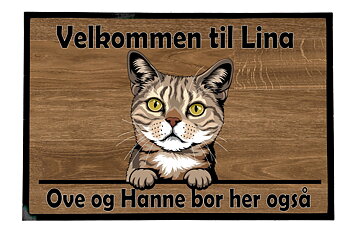  Dørmatte Katt 49