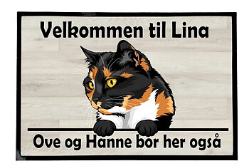  Dørmatte Katt 51