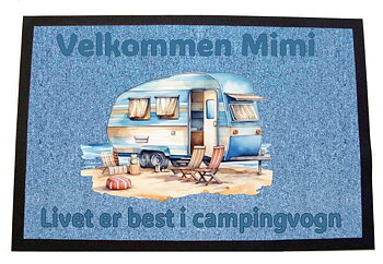 Dørmatte Campingvogn  2
