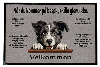 Dørmatte Krøllete retriever 1
