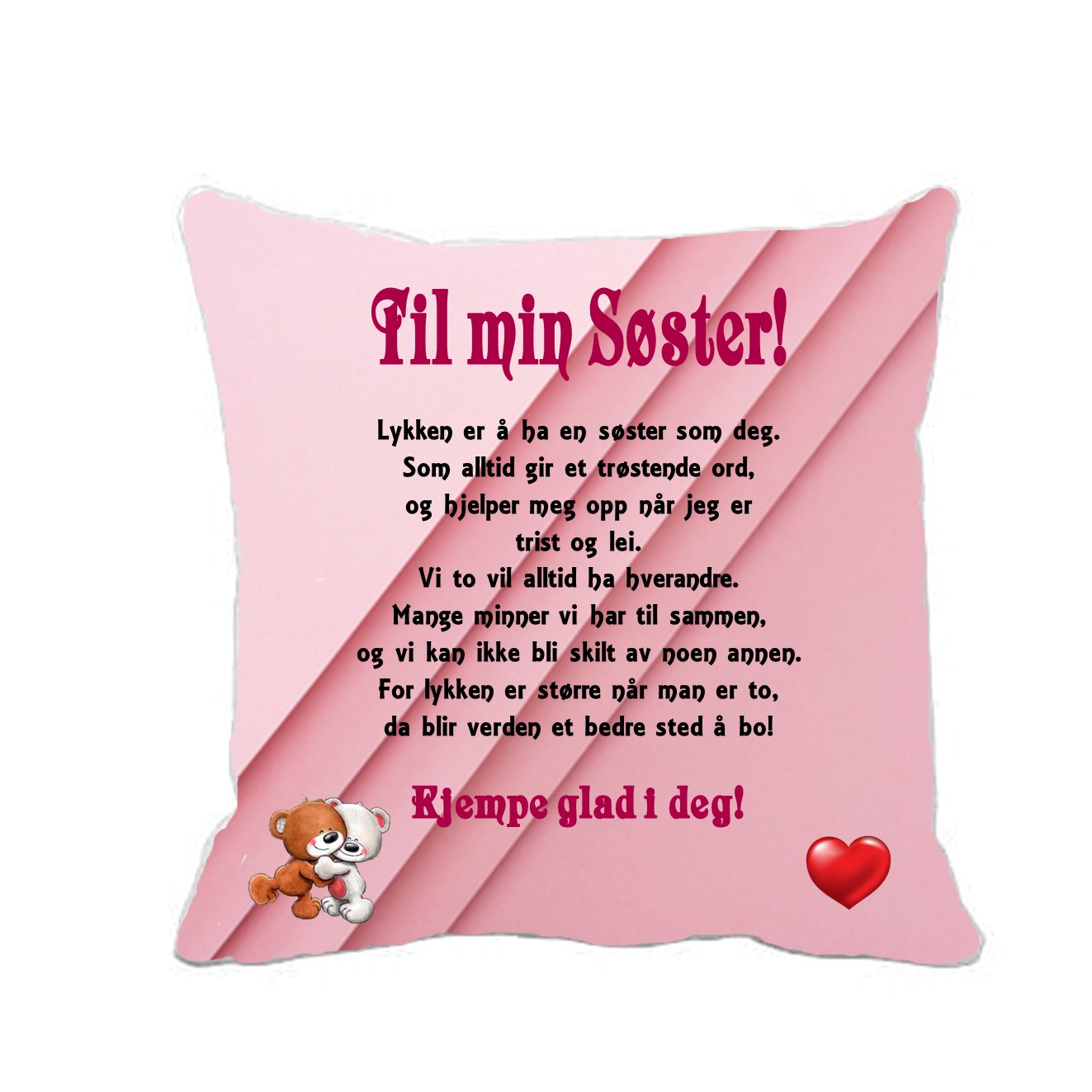 Pute til min søster