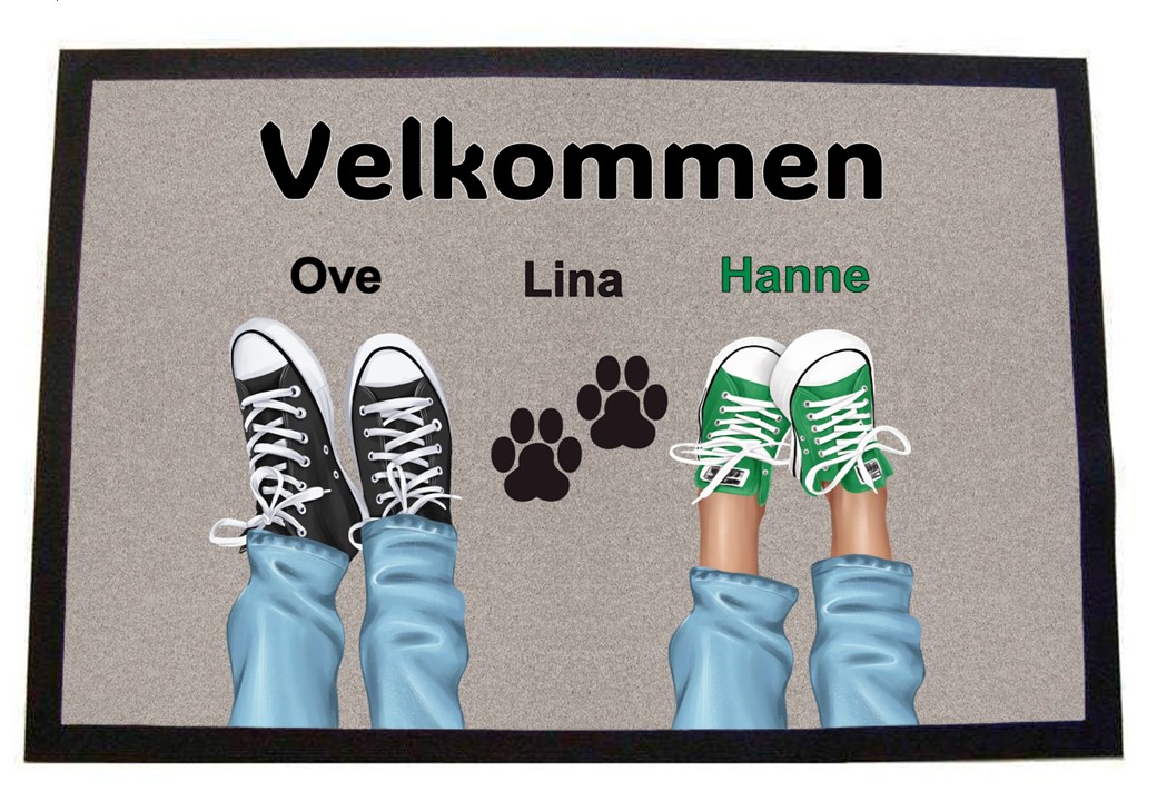 Dørmatte Sneakers 1