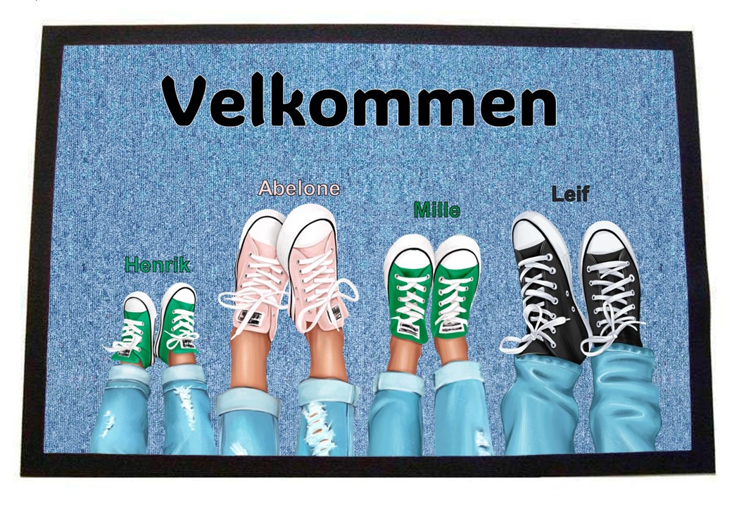 Dørmatte Sneakers 2