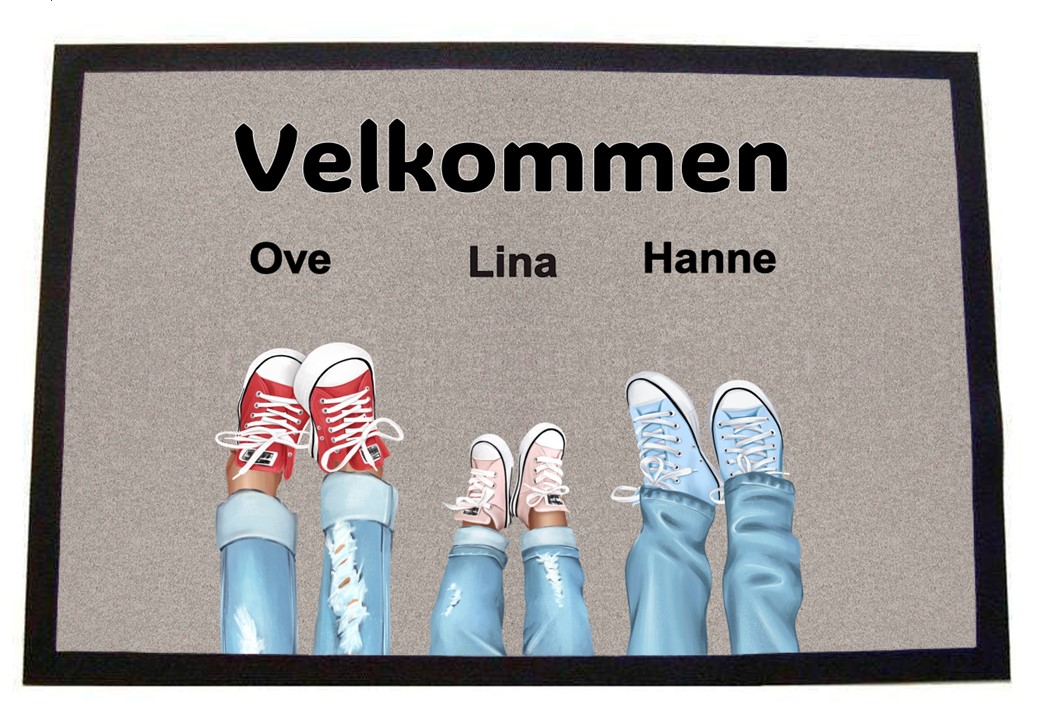 Dørmatte Sneakers 3
