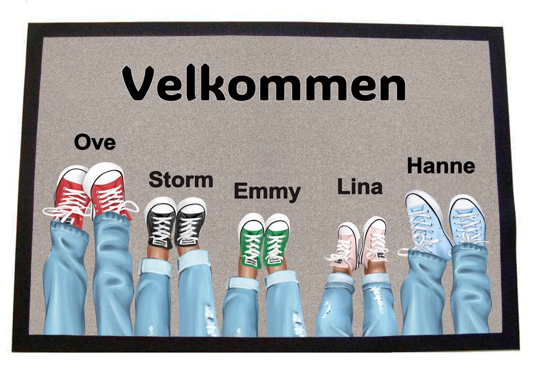 Dørmatte Sneakers 4