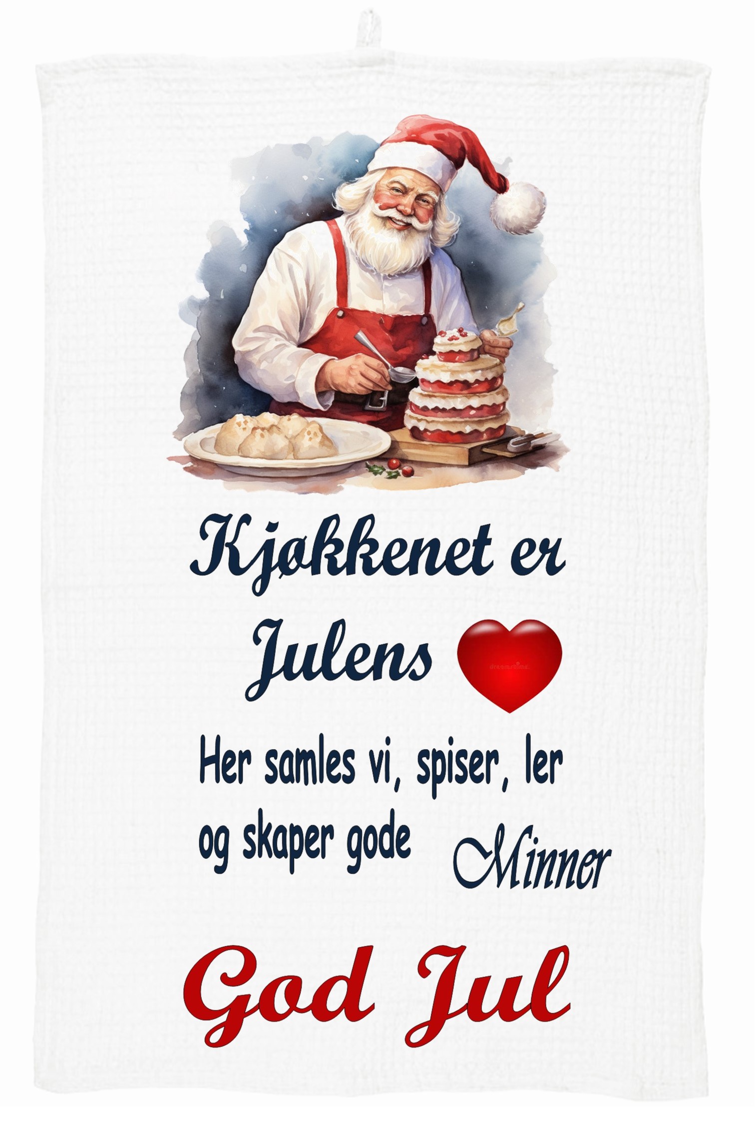 Kjøkkenhåndkle  Jul 1