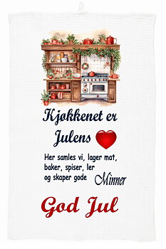 Kjøkkenhåndkle  Jul 2