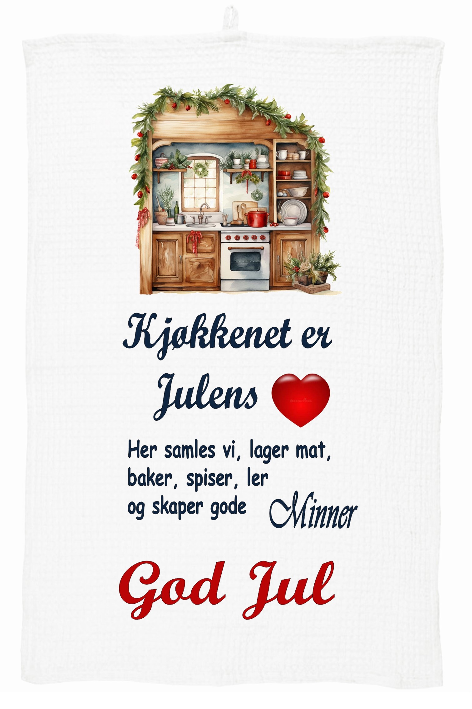 Kjøkkenhåndkle  Jul 3