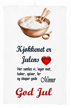 Kjøkkenhåndkle  Jul 5