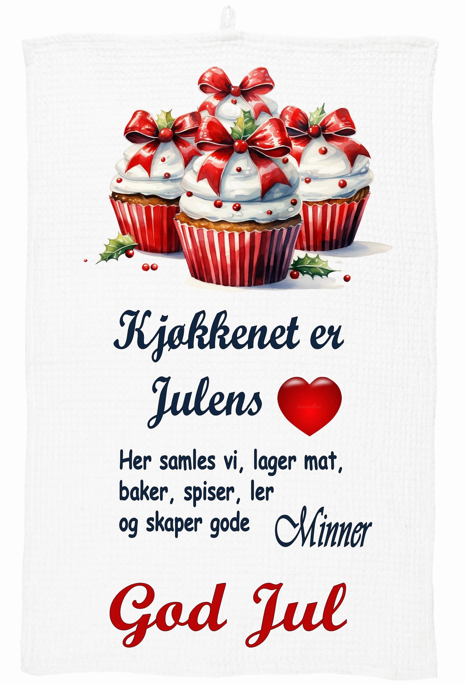 Kjøkkenhåndkle  Jul 6
