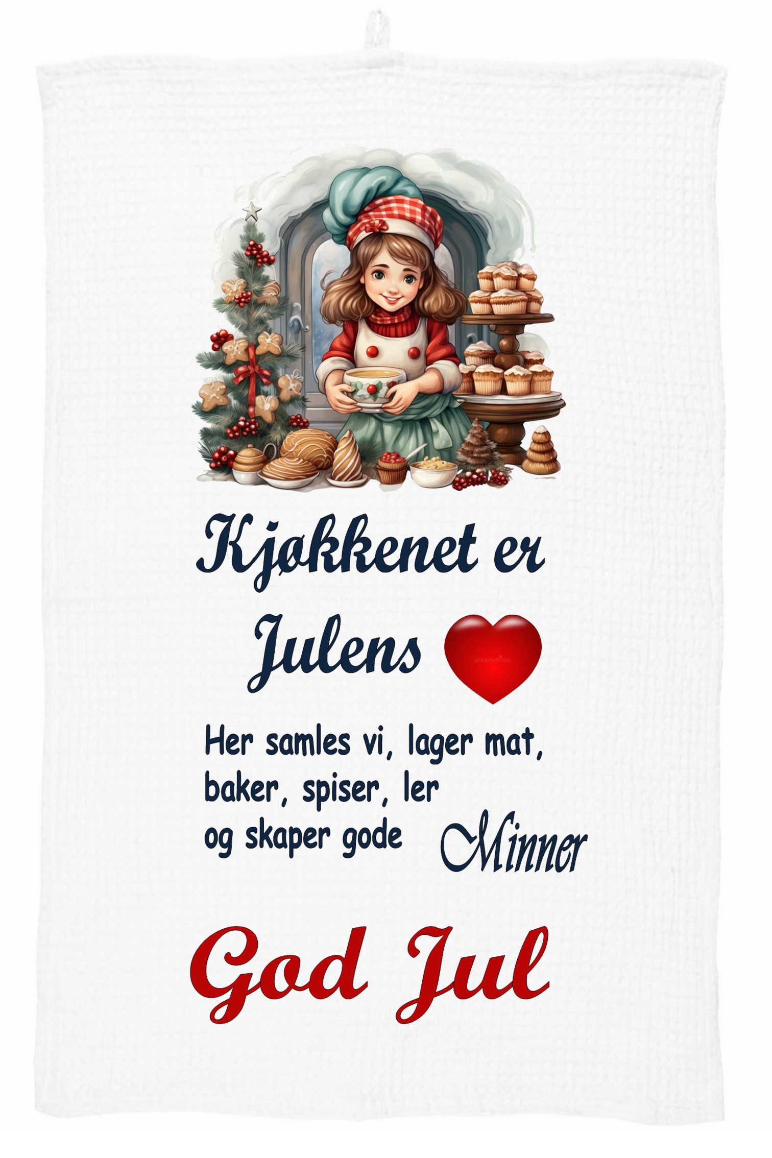 Kjøkkenhåndkle  Jul 7