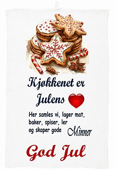 Kjøkkenhåndkle  Jul 8