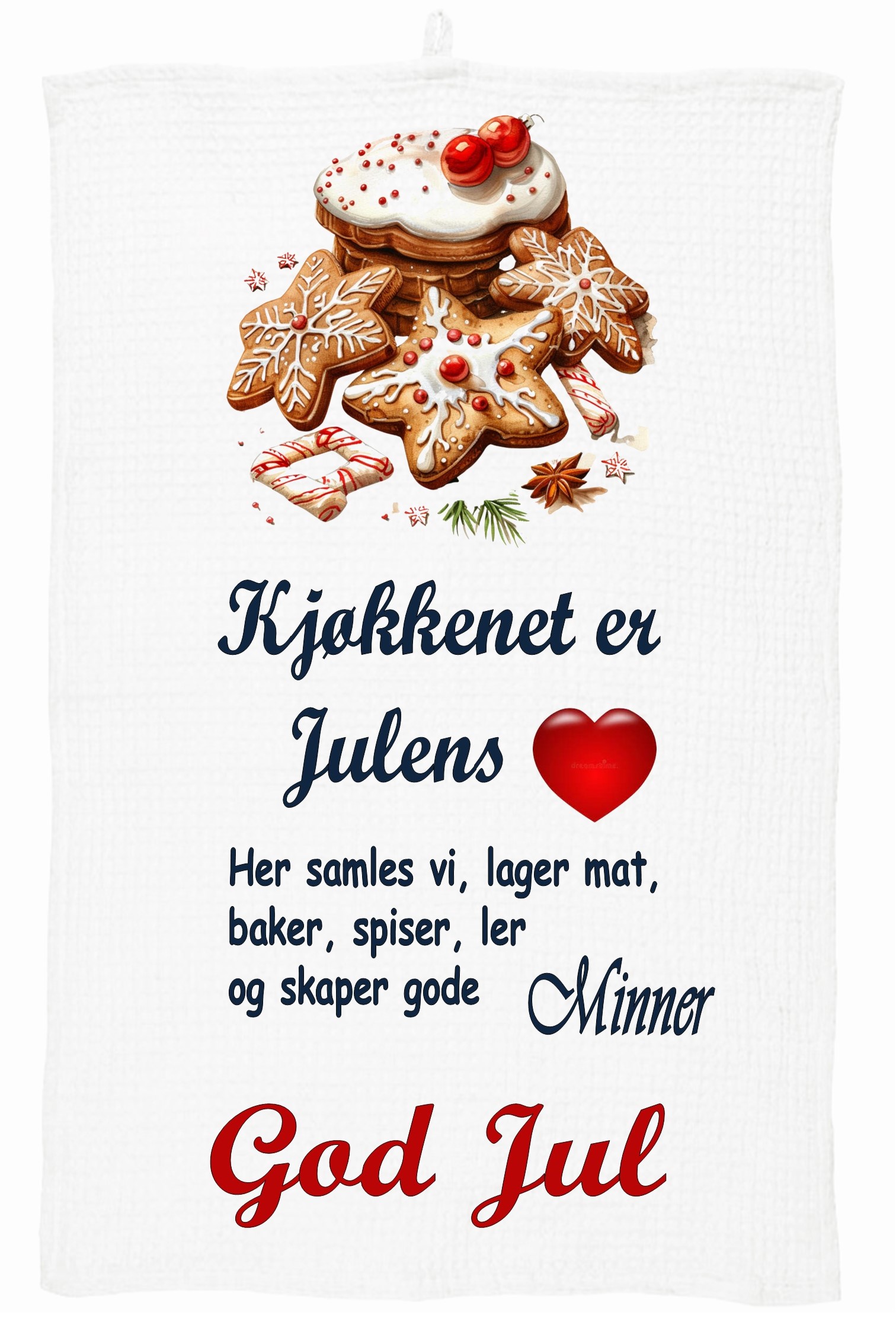 Kjøkkenhåndkle  Jul 9