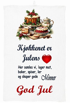 Kjøkkenhåndkle  Jul 10
