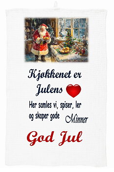 Kjøkkenhåndkle  Jul 11