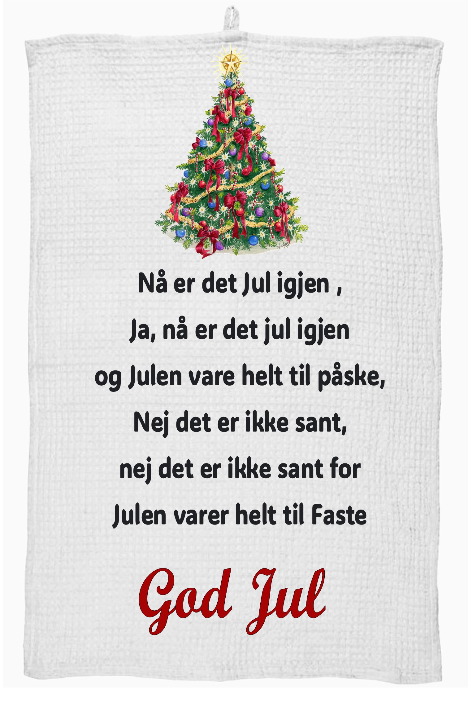 Kjøkkenhåndkle  Jul 15