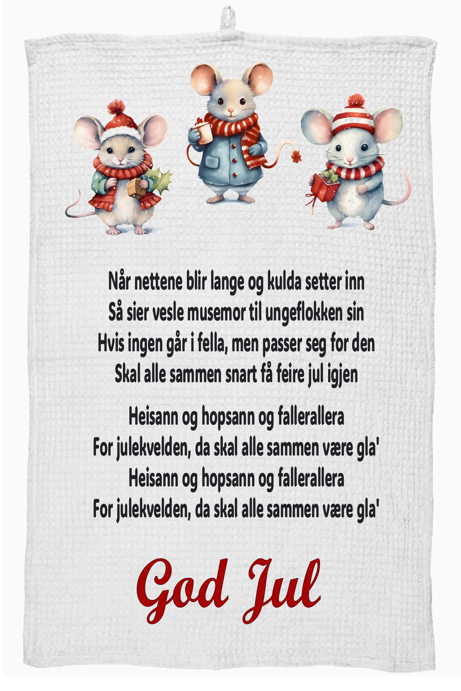 Kjøkkenhåndkle  Jul 14