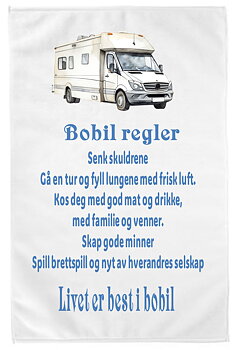 Kjøkkenhåndkle bobil 1