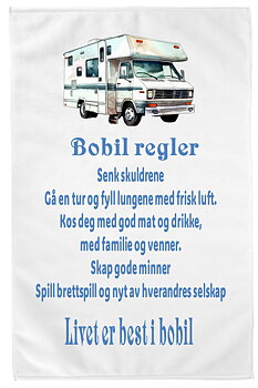 Kjøkkenhåndkle bobil 3